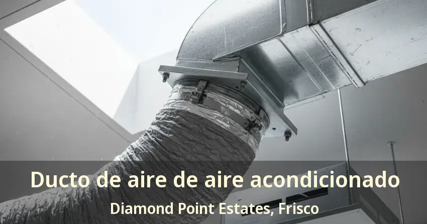 Ducto de aire de aire acondicionado Diamond Point Estates, Frisco - TX