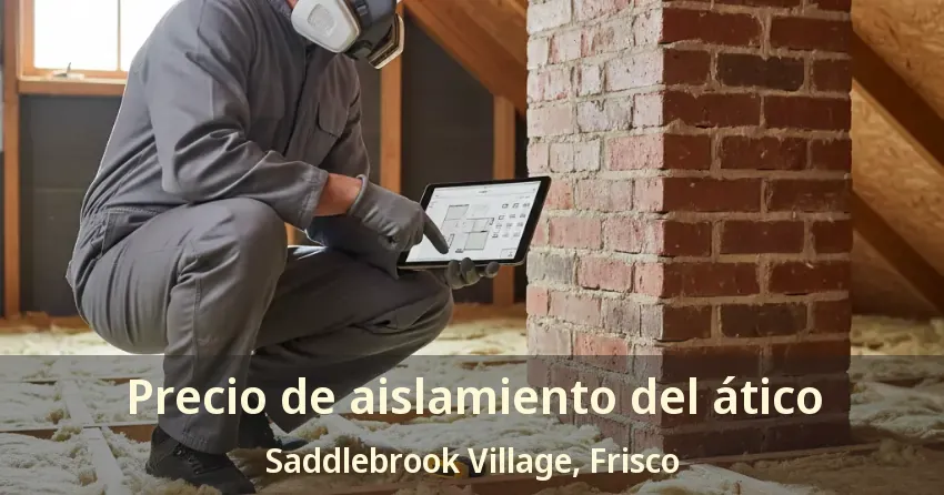 Precio de aislamiento del ático Saddlebrook Village, Frisco - TX