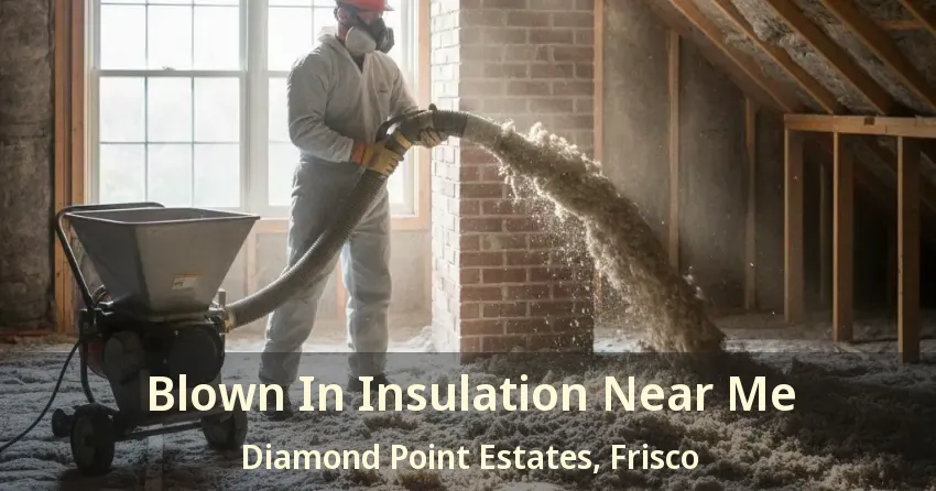 Blown In Insulation Near Me Diamond Point Estates, Frisco - TX