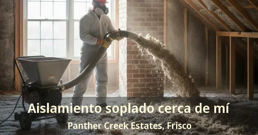 Aislamiento soplado cerca de mí Panther Creek Estates, Frisco - TX