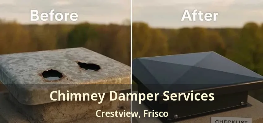 Chimney Damper Services Crestview, Frisco - TX Chimney Damper Services Crestview, Frisco - TX