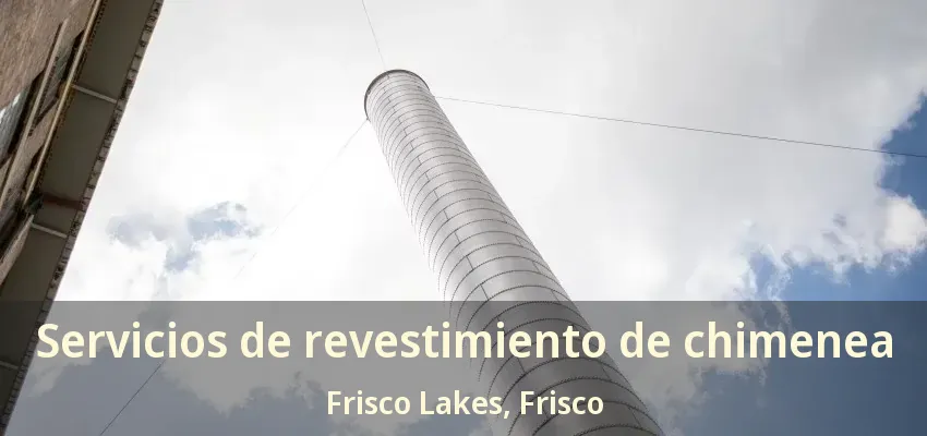 Servicios de revestimiento de chimenea Frisco Lakes, Frisco - TX