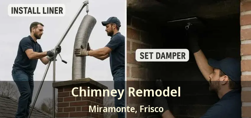 Chimney Remodel Miramonte, Frisco - TX