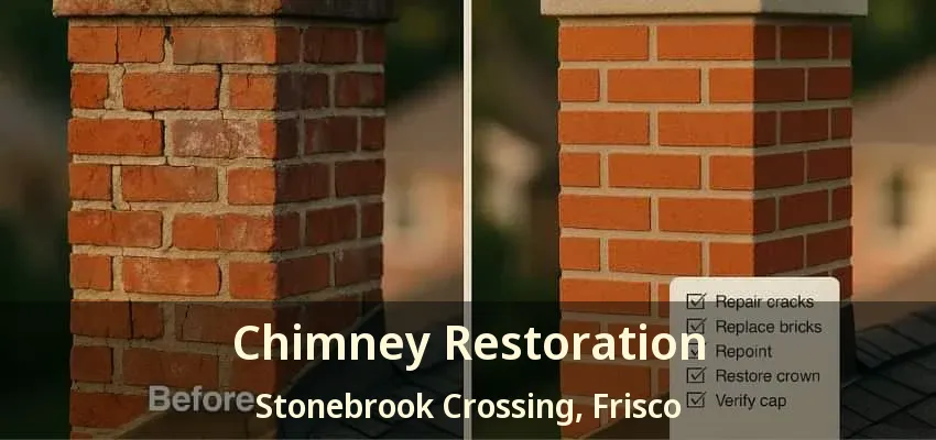 Chimney Restoration Stonebrook Crossing, Frisco - TX Chimney Restoration Stonebrook Crossing, Frisco - TX