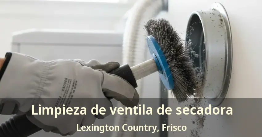 Limpieza de ventila de secadora Lexington Country, Frisco - TX Limpieza de ventila de secadora Lexington Country, Frisco - TX