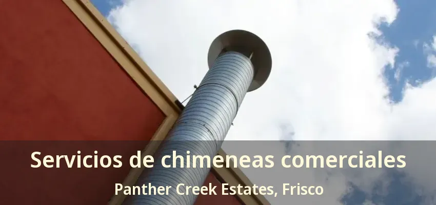 Servicios de chimeneas comerciales Panther Creek Estates, Frisco - TX