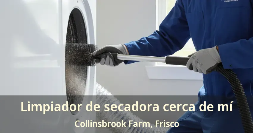 Limpiador de secadora cerca de mí Collinsbrook Farm, Frisco - TX