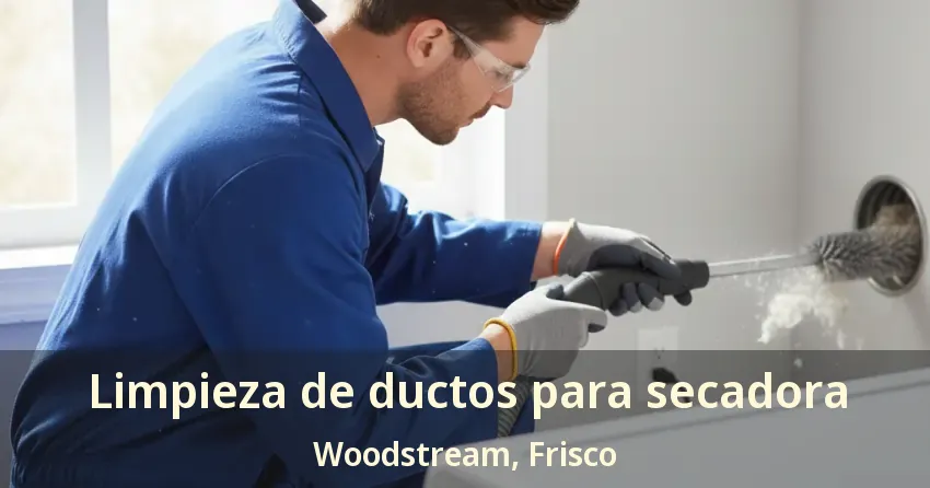 Limpieza de ductos para secadora Woodstream, Frisco - TX