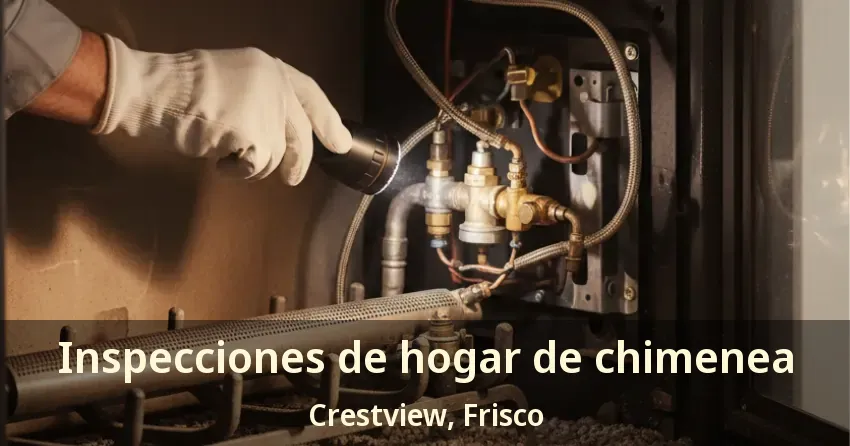 Inspecciones de hogar de chimenea Crestview, Frisco - TX