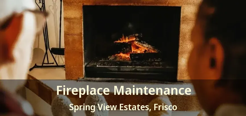 Fireplace Maintenance Spring View Estates, Frisco - TX