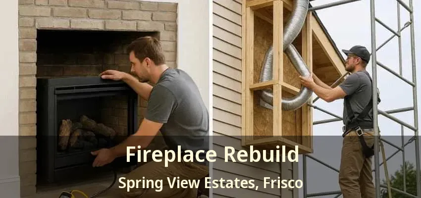 Fireplace Rebuild Spring View Estates, Frisco - TX Fireplace Rebuild Spring View Estates, Frisco - TX