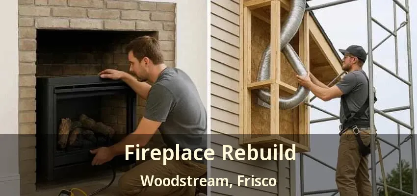 Fireplace Rebuild Woodstream, Frisco - TX Fireplace Rebuild Woodstream, Frisco - TX