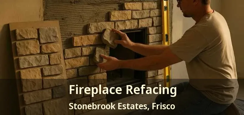 Fireplace Refacing Stonebrook Estates, Frisco - TX Fireplace Refacing Stonebrook Estates, Frisco - TX