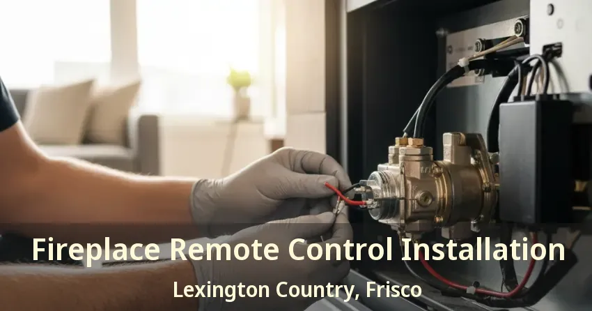 Fireplace Remote Control Installation Lexington Country, Frisco - TX Fireplace Remote Control Installation Lexington Country, Frisco - TX