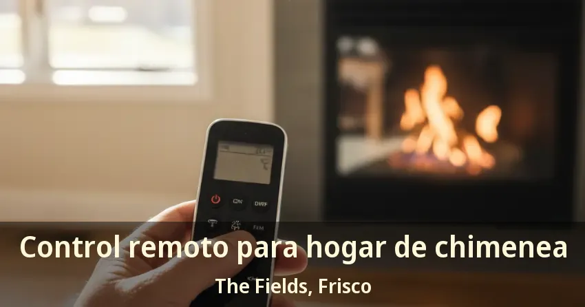 Control remoto para hogar de chimenea The Fields, Frisco - TX Control remoto para hogar de chimenea The Fields, Frisco - TX