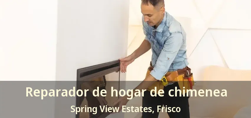Reparador de hogar de chimenea Spring View Estates, Frisco - TX