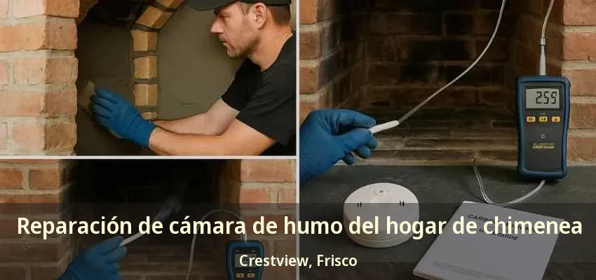 Reparación de cámara de humo del hogar de chimenea Crestview, Frisco - TX Reparación de cámara de humo del hogar de chimenea Crestview, Frisco - TX