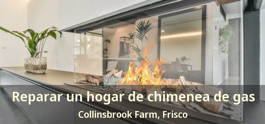 Reparar un hogar de chimenea de gas Collinsbrook Farm, Frisco - TX