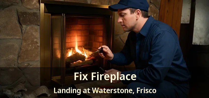 Fix Fireplace Landing at Waterstone, Frisco - TX Fix Fireplace Landing at Waterstone, Frisco - TX
