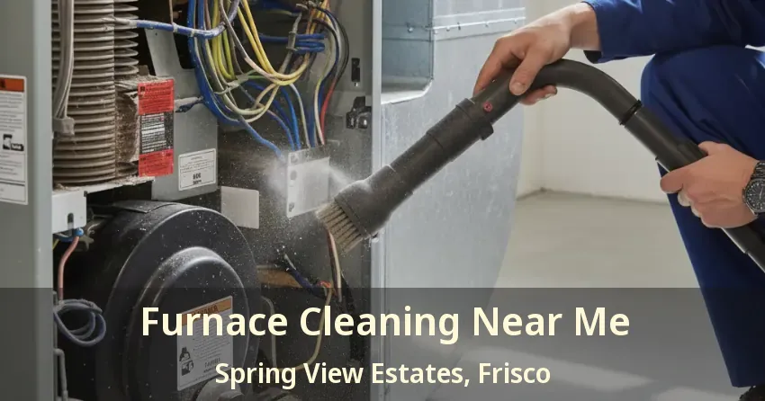 Furnace Cleaning Near Me Spring View Estates, Frisco - TX