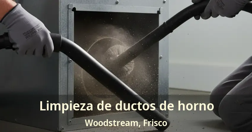 Limpieza de ductos de horno Woodstream, Frisco - TX