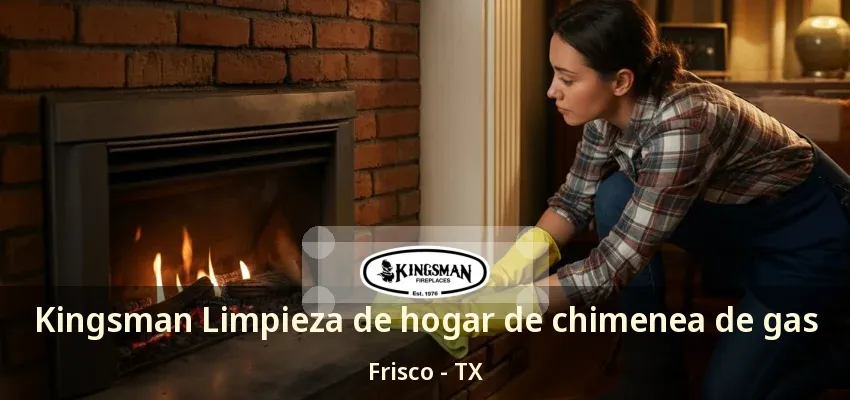 Kingsman Limpieza de hogar de chimenea de gas Frisco - TX