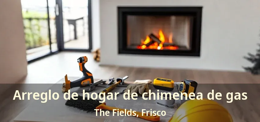 Arreglo de hogar de chimenea de gas The Fields, Frisco - TX Arreglo de hogar de chimenea de gas The Fields, Frisco - TX