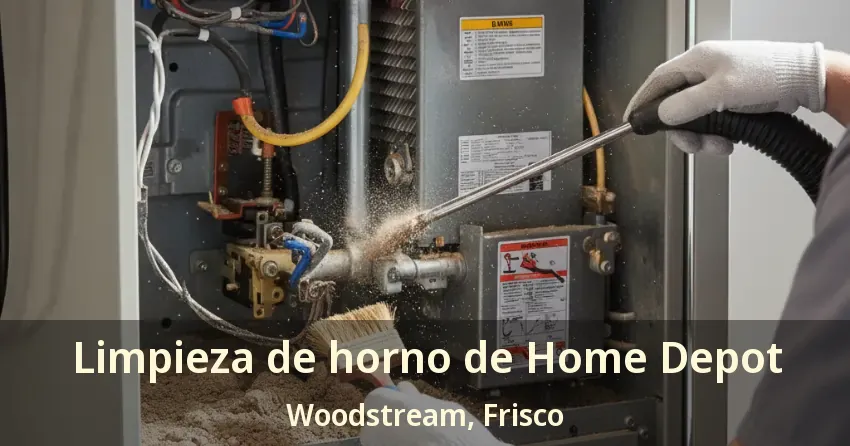 Limpieza de horno de Home Depot Woodstream, Frisco - TX