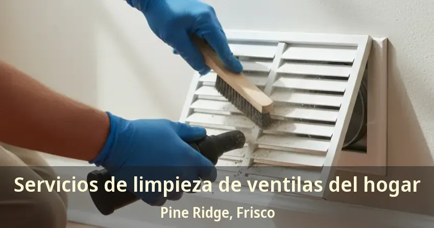Servicios de limpieza de ventilas del hogar Pine Ridge, Frisco - TX Servicios de limpieza de ventilas del hogar Pine Ridge, Frisco - TX