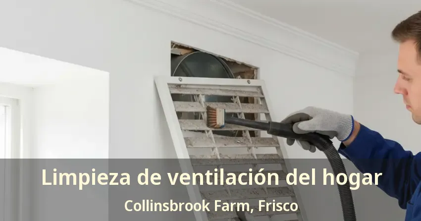 Limpieza de ventilación del hogar Collinsbrook Farm, Frisco - TX