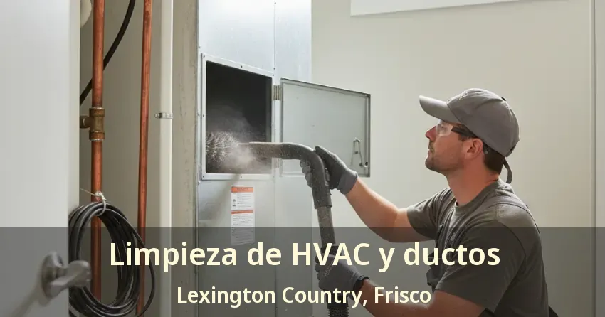 Limpieza de HVAC y ductos Lexington Country, Frisco - TX Limpieza de HVAC y ductos Lexington Country, Frisco - TX