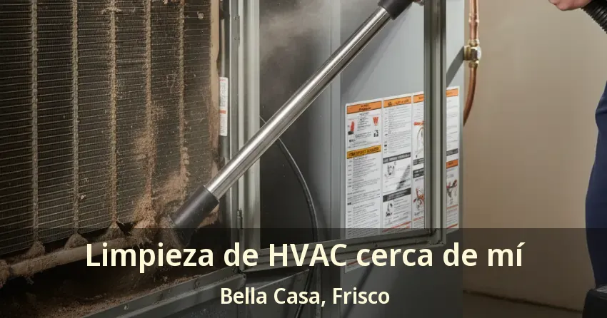 Limpieza de HVAC cerca de mí Bella Casa, Frisco - TX