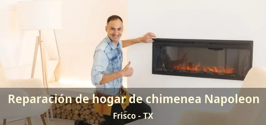 Reparación de hogar de chimenea Napoleon Frisco - TX Reparación de hogar de chimenea Napoleon Frisco - TX