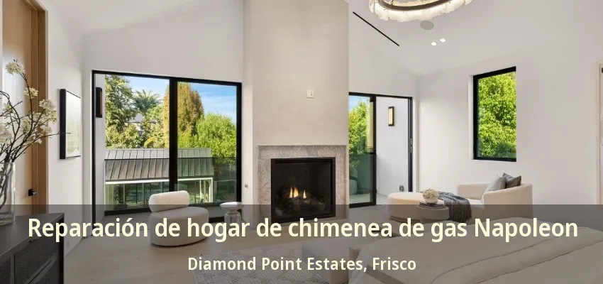 Reparación de hogar de chimenea de gas Napoleon Diamond Point Estates, Frisco - TX
