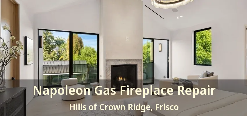 Napoleon Gas Fireplace Repair Hills of Crown Ridge, Frisco - TX