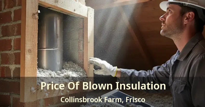 Price Of Blown Insulation Collinsbrook Farm, Frisco - TX