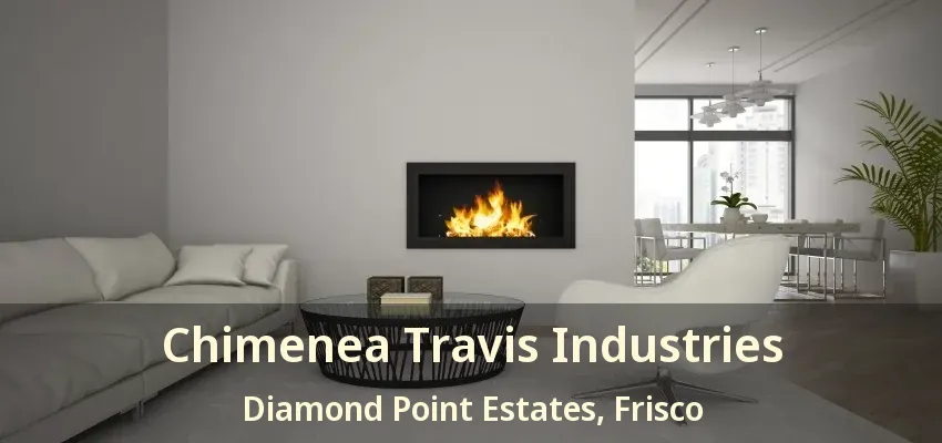 Chimenea Travis Industries Diamond Point Estates, Frisco - TX
