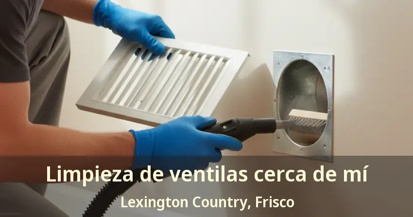 Limpieza de ventilas cerca de mí Lexington Country, Frisco - TX