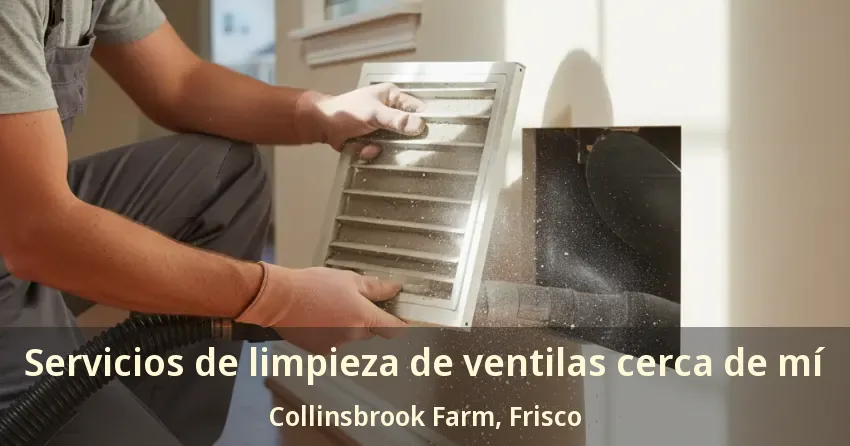 Servicios de limpieza de ventilas cerca de mí Collinsbrook Farm, Frisco - TX