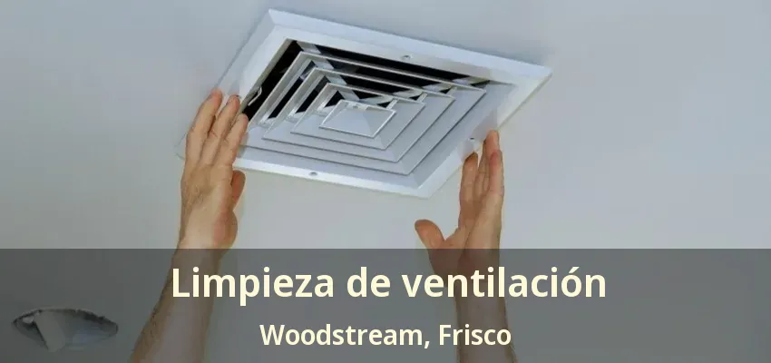 Limpieza de ventilación Woodstream, Frisco - TX
